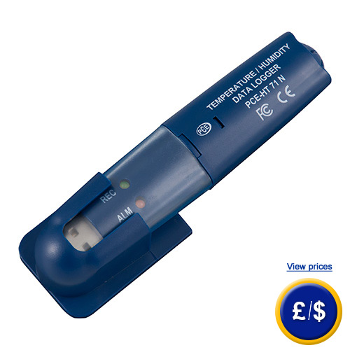 PCE-HT71N climatological recorder with USB port
