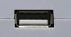 USB port for the pH analyser
