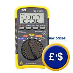 the PCE-PMM 1 pocket-sized multimeter