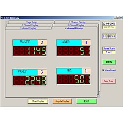 software for the PCE-PA6000 power analyser