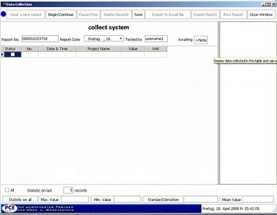 Software (optional) for the PCE-RT1200 roughness tester