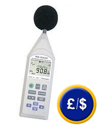 PCE-353 sound level indicator with Leq function