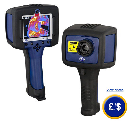 front of the PCE-TC 3 thermal camera