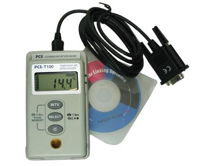 thermometer with data logger