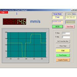 optional software pack for the PCE-VT 204 vibration meter