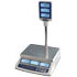 Retail Balances with weight ranges/verification value  of 6 kg/2 g and 15 kg/5 g, client display.