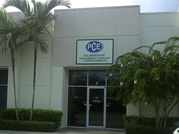 PCEs company building in Jupiter, USA