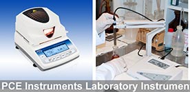 Laboratory Instruments in differents fields