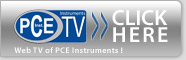 PCE Instruments TV