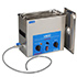 Ultrasonic Cleaners Emmi 60HC with 6 l tank volume, heater, timer and continuous operation, drain valve, stainless steel