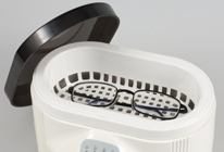 Ultrasonic cleaners: cleaning glasses