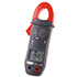 Clamp meters with real-time RMS measuring, AC measuring, voltage measuring, display-hold-function