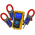Clampmeters witht hree-phase Clamp Meters with registration in the SD card, interface.