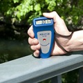 Material thickness meters measuring coating thickness