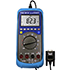 Memory / series Data Loggers, RS-232 cable and software, meets: IEC 1010 1,000V CAT III.