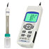 Handheld Data Loggers for pH value, Redox and temperature with RS-232 interface.