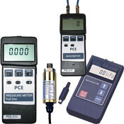 Differential Pressure Meters for measuring differential pressures of gases and liquids in the industrial sector, in medical engineering and meteorology