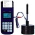 Portable Durometer for metallic materials with printer, memory and software.