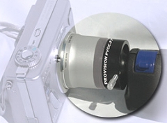 Digital camera adaptor for Fiberscopes.