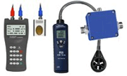 Here you will find Air Flow Meters to measure air velocity and air pressure