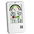 Bel-Air Hygrometers with ventilation recommendation, Min-/Max-function, colored display for climate comfort