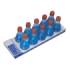 Laboratory Stirrers / multiple stirring plates RO 10 power with 10 stirring plates, each 0.4 l