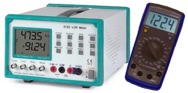 LCR Meters to determine the specific details of electrical magnitudes.