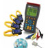 Three phase Power and harmonics Meters with data storage, PC interface and software.