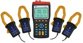 Power analysers to show the power in Watts or to analyze and measure harmonic