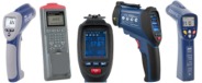 Pyrometers for taking accurate measurements of temperature without contact.