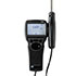 Thermo Anemometers with straight / flexible probe, thermal measurement principle.