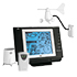 Wireless Weather Stations up to 100 m, time alarm functions.