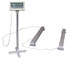 Floor Scales with weight range up to 3000 kg, portable, adjustable bars
