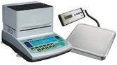 Industrial Scales used in different professional sectors.