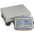 Calibration-capable KERN scales SFE Series: IP 65,weighing range up to 60 kg, min. resolution 5 g, platform size 400 x 300 mm, calibration class MIII