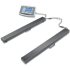 KERN scales UFA Series: weighing range up to 3.000 kg, min. resolution 0,5 kg, weighing beams 1200 x 120 x 100 mm, RS-232