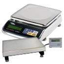 Washdown Scales with stainless steel housing.