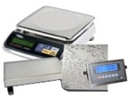 Water Resistant Scales with stainless steel housing.