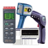 Movable temperature indicators: diverse temperature indicators form a thermometer to a thermal camera