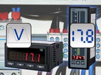 Voltage indicators to measure both alternating and direct voltages.