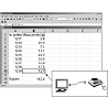 Analytical Balance PCE AB 200: Software-Kit for data input to PC.