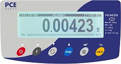 analytical balance PCE-VXI display