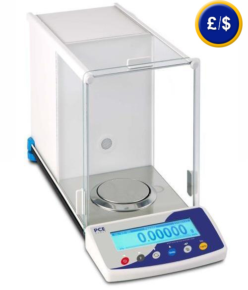 Analytical balance with verification PCE-VXI 60/220 (Class I).