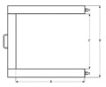 Other platform sizes for calibrated palettes scale PCE-SD U series