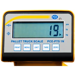 Forklift Scale with a 30 mm digit height