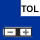 Industrial balance: weights with limit values/weight with tolerance range within limits