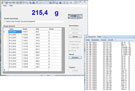 Software to transfer weighing data from the Package Balance - PCE-HPS to a computer.