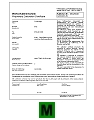 Verifiable packaging balance PCE-PM...C: Verification certificate