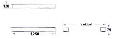 Pallet balance PCE-TP B dimensions