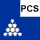 Packaging balance with verification PCE-PM ... C: parts counting.